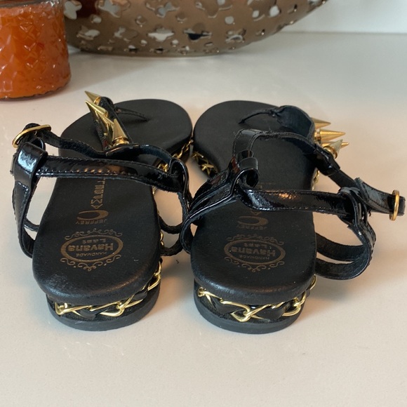 Jeffrey Campbell Studded Black Sandal - Picture 3 of 9